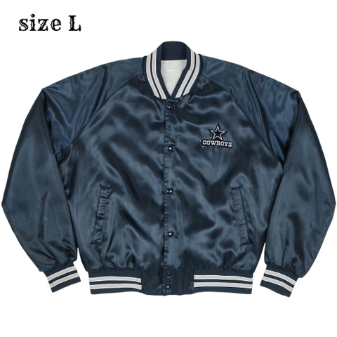 Vtg USA Dallas Cowboys Sport Team Jacket Size L