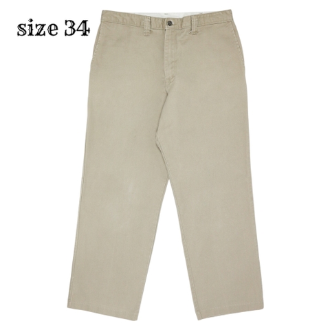 Dickies LP310 Cotton Khaki Work Pants Size 34