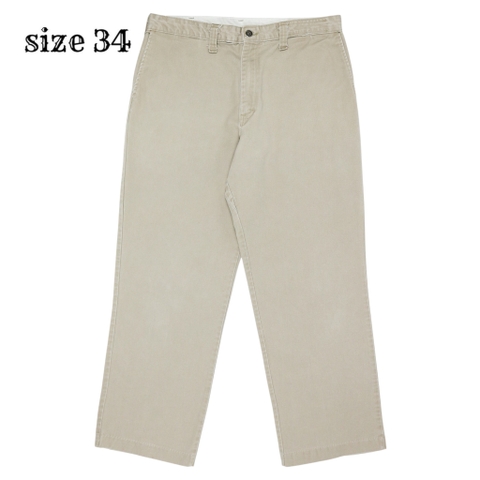 Dickies LP310 Cotton Khaki Work Pants Size 34