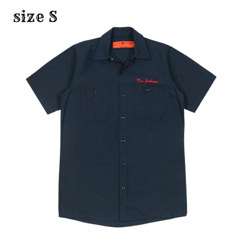 Vtg Red Kap Made in USA Uniform Work Shirt Size S