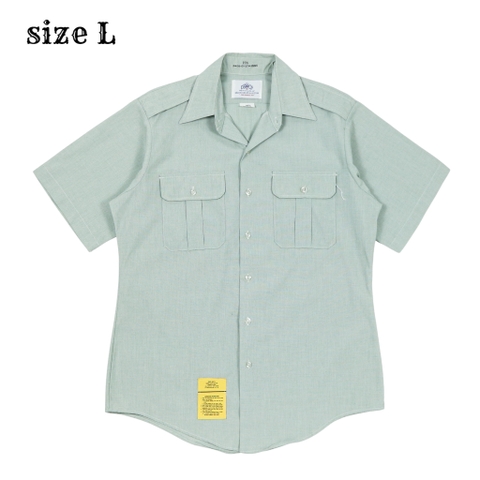 90s U.S. Army Short-sleeve Uniform Shirt Size L