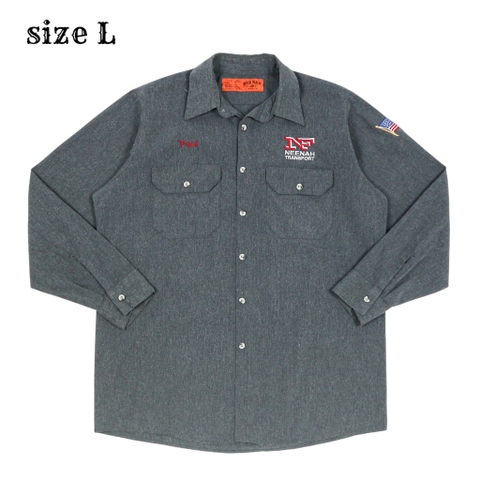 Red Kap Uniform Work Shirt Size L