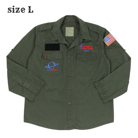 Rothco Military Green Uniform Work Shirt Size L