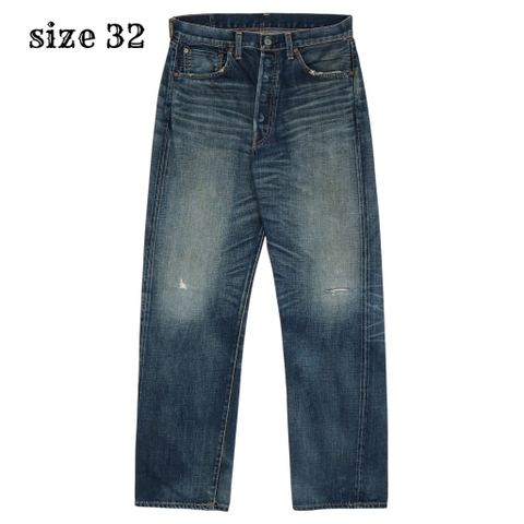 LEVI'S VINTAGE CLOTHING 1955 501 Selvedge Denim Jeans Size 32