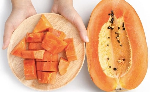 Đu đủ chín tốt cho mẹ bầu 3 tháng đầu
