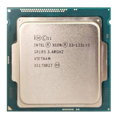 Bộ xử lý Intel® Xeon® E3-1231 v3 8M bộ nhớ đệm, 3,40 GHz