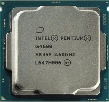 Bộ xử lý Intel® Pentium® G4600 3M bộ nhớ đệm, 3,60 GHz