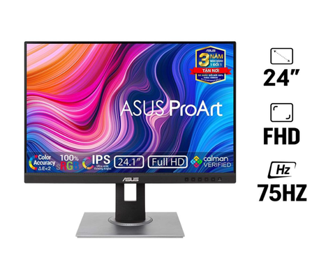 Màn Hình Chuyên Đồ Họa ASUS ProArt PA248QV (24.1 inch / FHD / IPS / 75Hz)