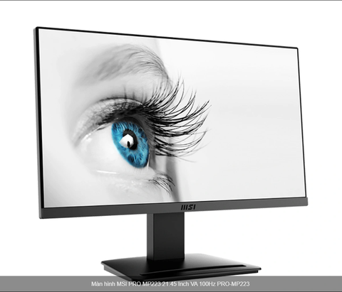 Màn hình MSI PRO MP223 (21.45 inch/FHD/VA/100Hz/250 nits/1ms/HDMI+VGA)
