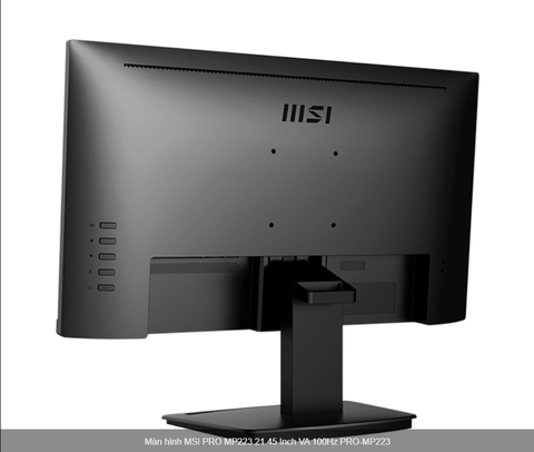 Màn hình MSI PRO MP223 (21.45 inch/FHD/VA/100Hz/250 nits/1ms/HDMI+VGA)