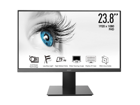 Màn  Hình MSI PRO MP241X (23.8 Inch/FHD/VA/75Hz/8ms/ HDMI + VGA )