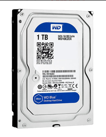 Ổ cứng Western Digital Blue 1TB WD10EZEX (3.5Inch/ 7200rpm/ 64MB/ SATA3)