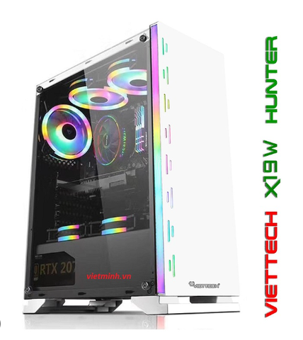 Vỏ Case Gaming VIETTECH X19 Hunter Chưa Fan
