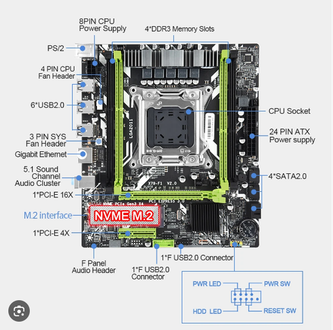Main OEM X79G Đơn CPU
