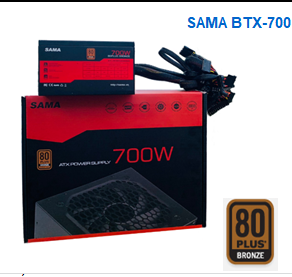 Nguồn SAMA BTX-700 700W 80 Plus Bronze