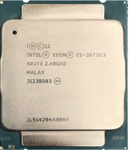 Bộ xử lý Intel Xeon E5-2673 v3 30Mb 2.4 ghz to up 3.2 ghz