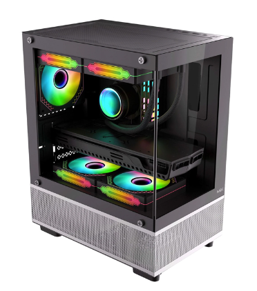 VỎ CASE MIK AETHER BLACK (MATX/MID TOWER/MÀU ĐEN)