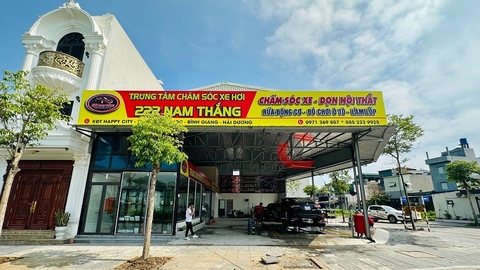 Trung tâm chăm sóc xe 222 Nam Thắng tại Bình Giang - Hải Dương