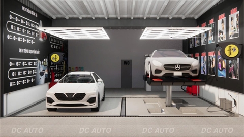 Loại cầu nâng nào xoay được 360 độ?