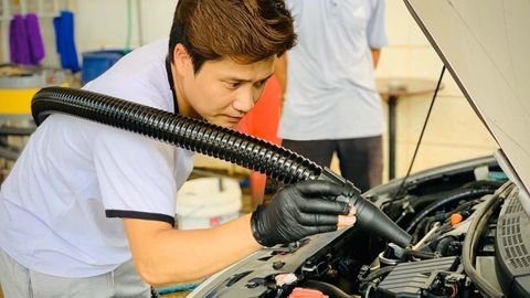 QUY TRÌNH RỬA ĐỘNG CƠ Ô TÔ