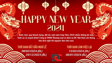 Chúc mừng năm mới 2024 Giáp Thìn