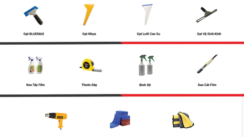 Dụng cụ dán phim và công dụng