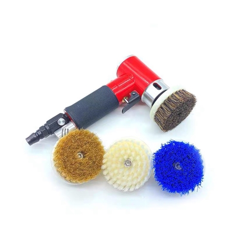 Máy đánh nội thất khí nén kèm chổi