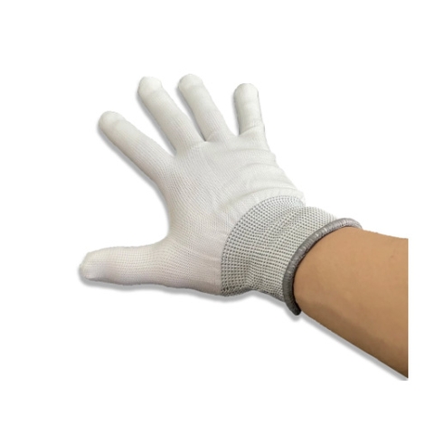 Găng tay len dán phim, dán decal màu trắng