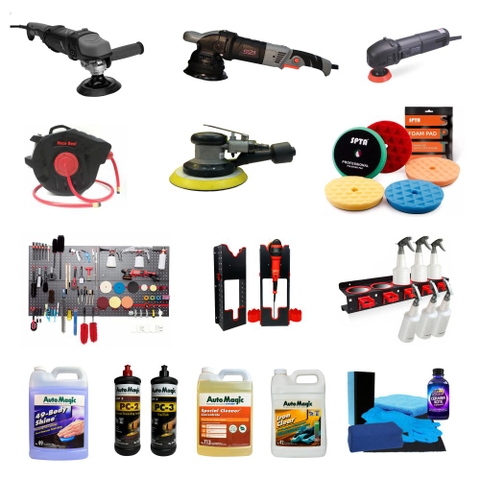 Combo thiết bị phòng đánh bóng