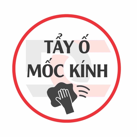 Tẩy ố mốc kính