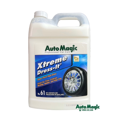 Dung dịch dưỡng da, nhựa, cao su nội thất XTREME DRESS IT 61