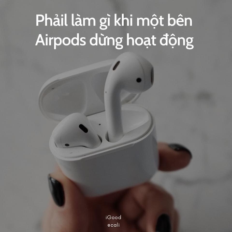 Cách khắc phục nhanh nhất khi AirPods gặp lỗi
