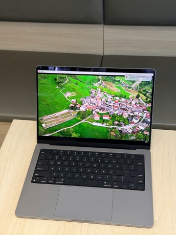 MacBook Pro 14inch M1Pro (16GB RAM| 512GB SSD) Gray 99% Body kèm sạc cáp zin