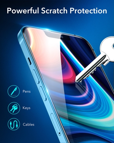 ESR Kính Cường Lực Chống nhìn trộm - Khung trợ dán