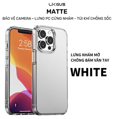 Ốp trong LIKGUS lưng nhám chống sốc