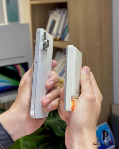 Pin/ Sạc dự phòng không dây MagSafe chính hãng Wekome WK-71 10.000mah