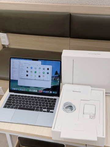 MacBook Air M4 13inch (16GB RAM|256GB SSD) Sky Blue VN 99% Fullbox