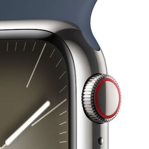 Apple Watch Series 9 Thép (GPS + Cellular) | Sport band