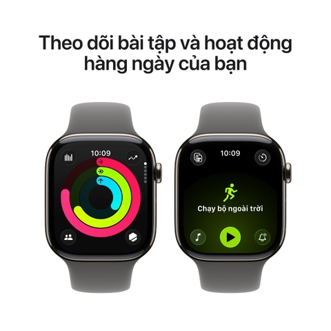 Apple Watch Series 11 GPS + Cellular viền Titanium dây thể thao