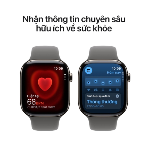Apple Watch Series 11 GPS + Cellular viền Titanium dây thể thao