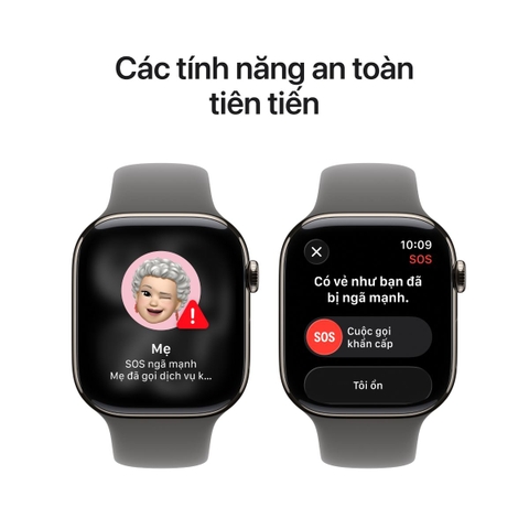 Apple Watch Series 11 GPS + Cellular viền Titanium dây thể thao