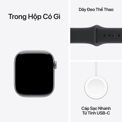 Apple Watch Series 11 GPS viền nhôm dây thể thao