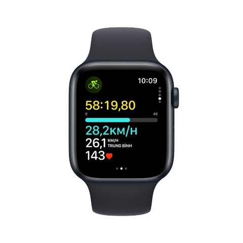 Apple Watch SE 2023 GPS - Mặt nhôm - Dây cao su