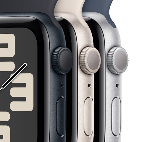 Apple Watch SE 2023 GPS - Mặt nhôm - Dây cao su