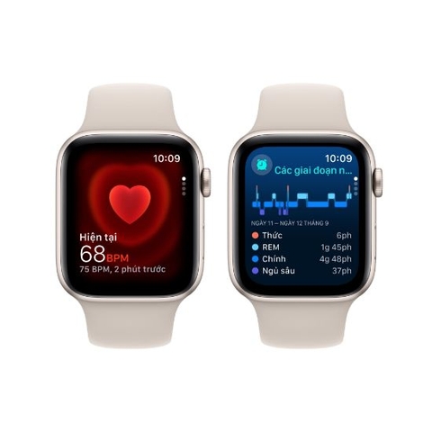 Apple Watch SE 2023 GPS - Mặt nhôm - Dây cao su