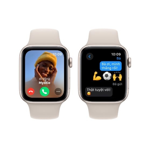 Apple Watch SE 2023 GPS - Mặt nhôm - Dây cao su