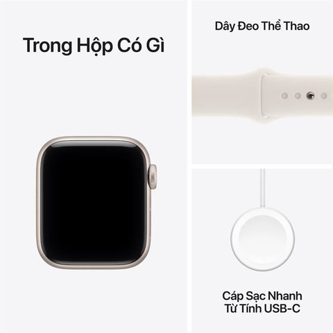 Apple Watch SE 3 GPS viền nhôm dây thể thao