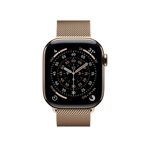 Apple Watch Series 11 Titan (GPS + Cellular) 46mm Milanese Loop