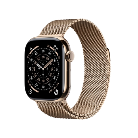 Apple Watch Series 11 Titan (GPS + Cellular) 46mm Milanese Loop