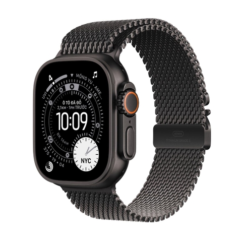 Apple Watch Ultra 3 GPS + Cellular 49mm viền Titanium dây Milan